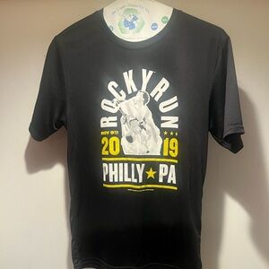 Black Rocky Run T-Shirt Short Sleeved